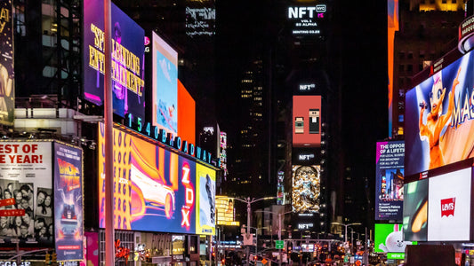 TIME SQUARE, NYC BILLBOARDS