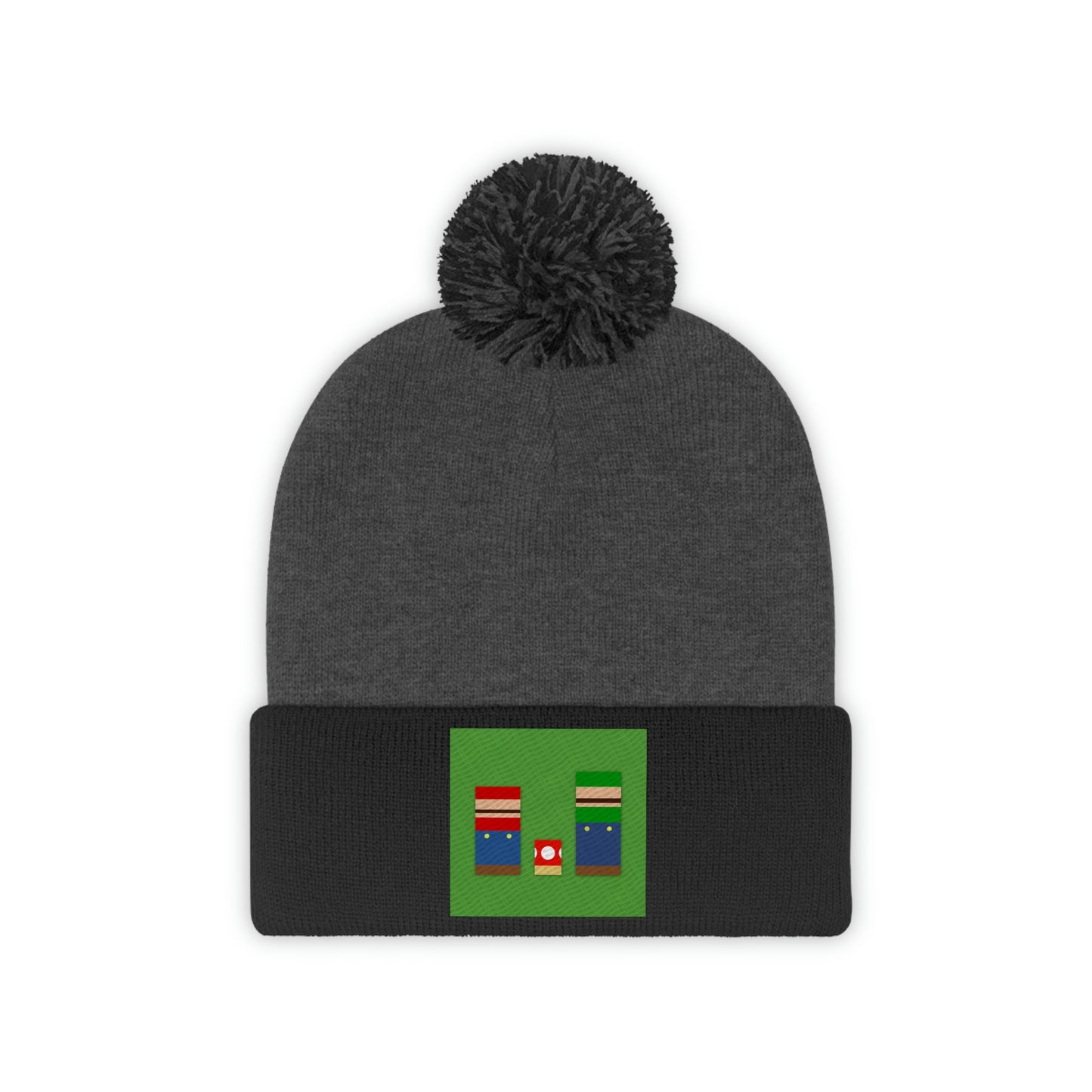 Pom Pom Knit Beanie #6 M & L