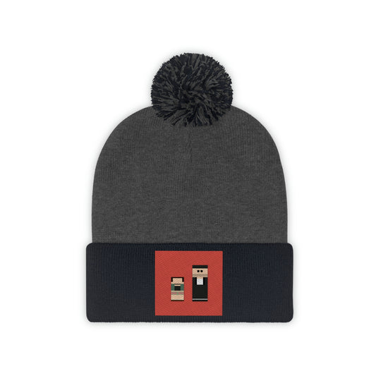 Pom Pom Beanie #86 M & L