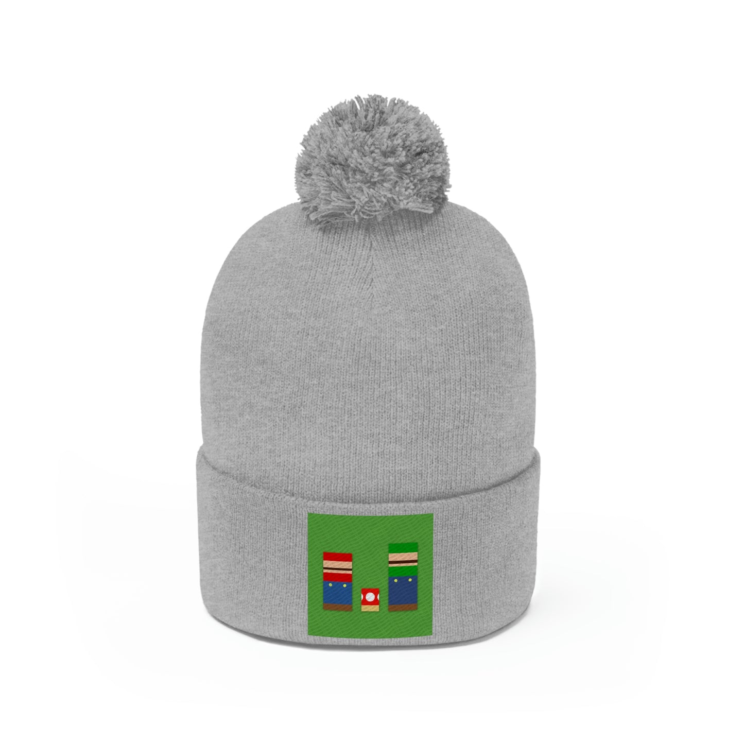 Pom Pom Knit Beanie #6 M & L