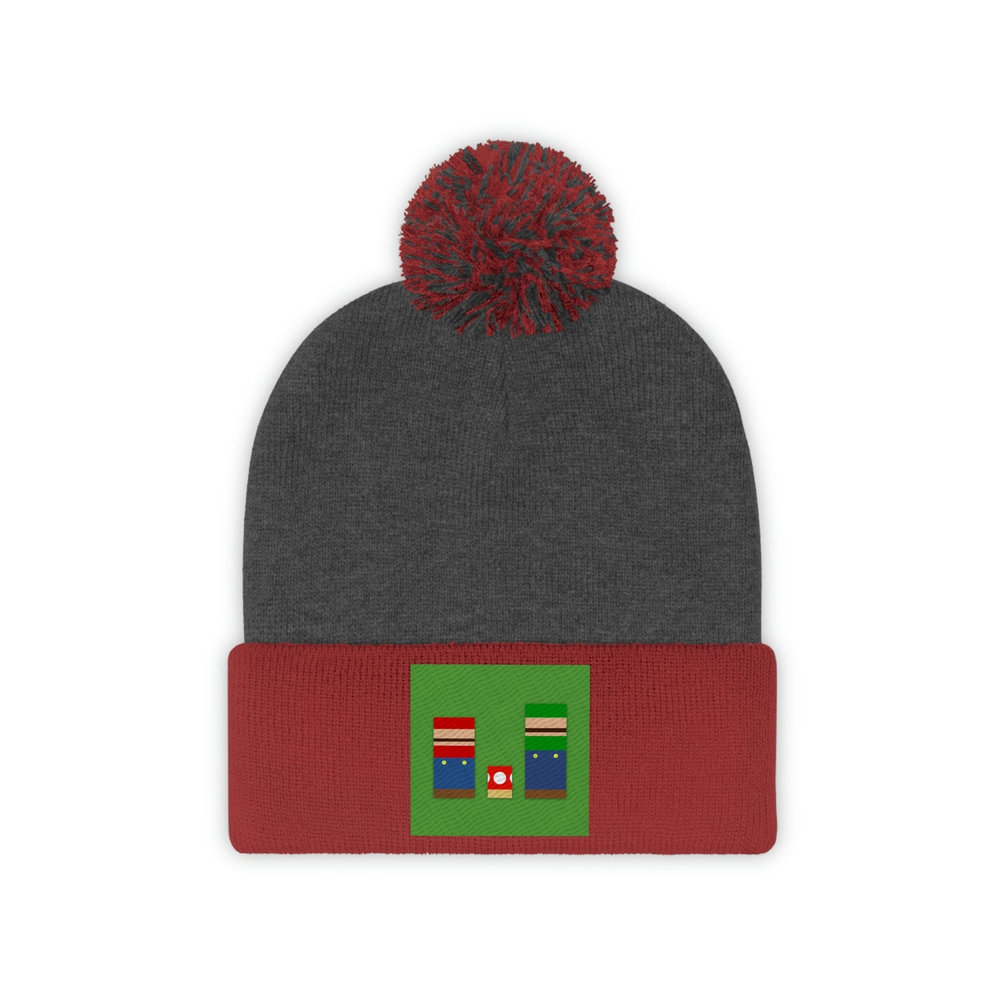 Pom Pom Knit Beanie #6 M & L